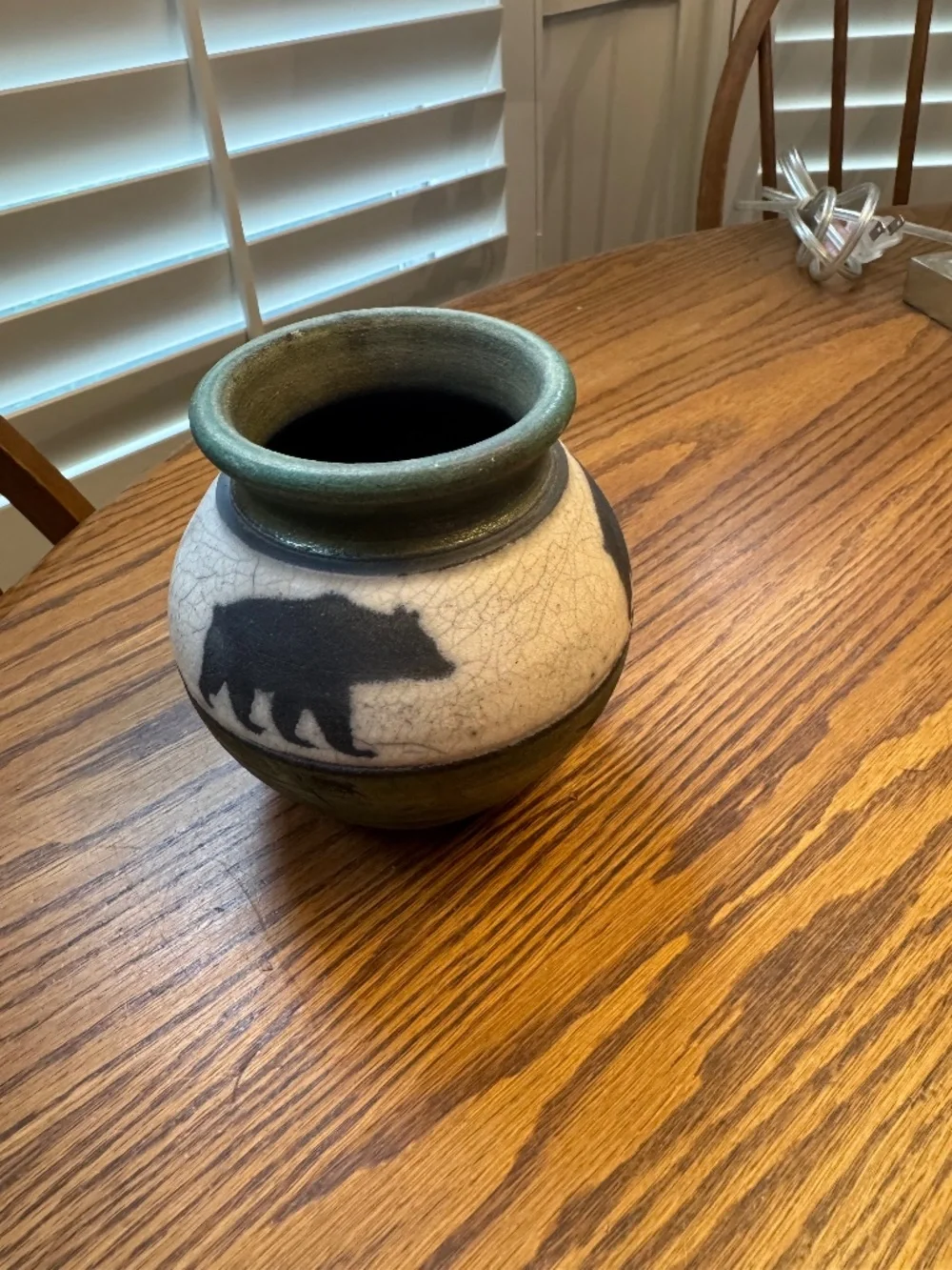 'Rocky Mountain Dream' Hand thrown pottery vessel by Artist Jeremy Diller